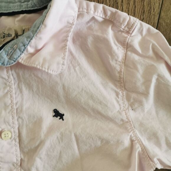 3/$15 L.O.G.G H&M boys dress shirt 7-8 - Picture 2 of 5